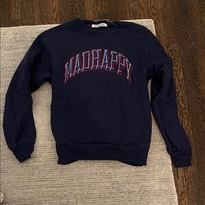 Madhappy Dark Blue Crewneck Sweater
